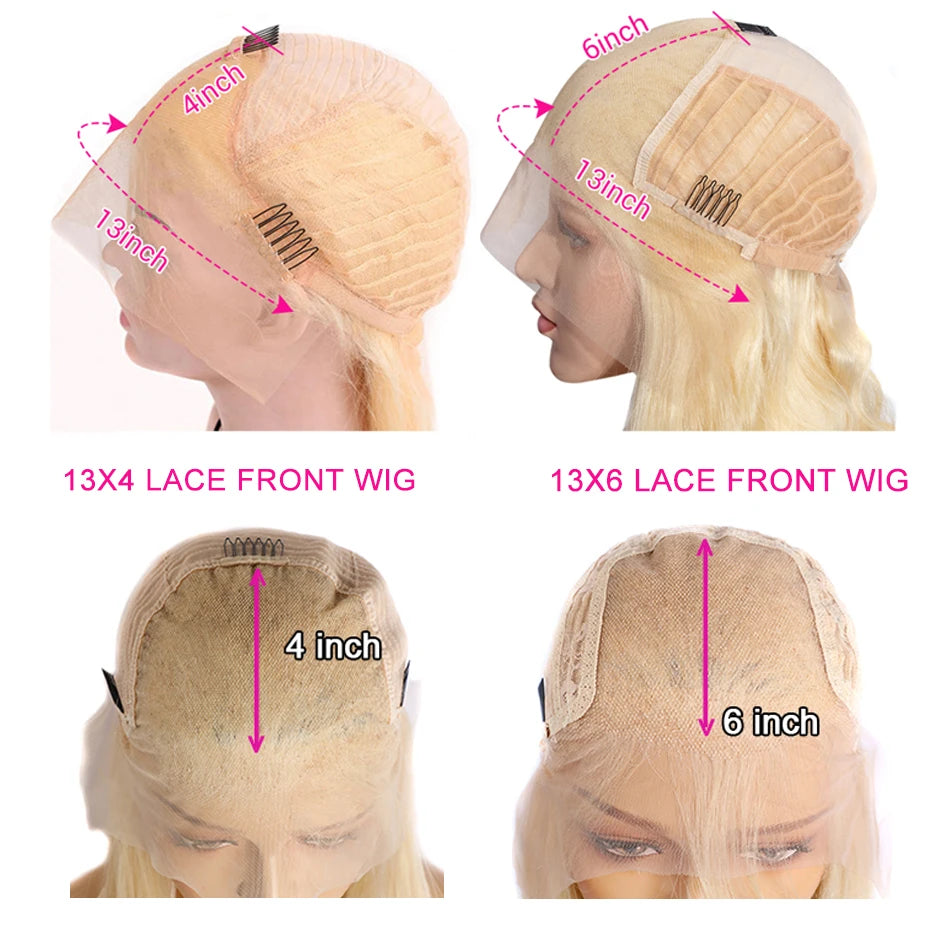 Salon Quality Professional Toned Colored Highlight Ash Blonde 13x6 HD Lace Front Human Hair Frontal Wigs – HD Lace Frontal Human Hair UAE, UK & USA | Michelle's Glam Wigs