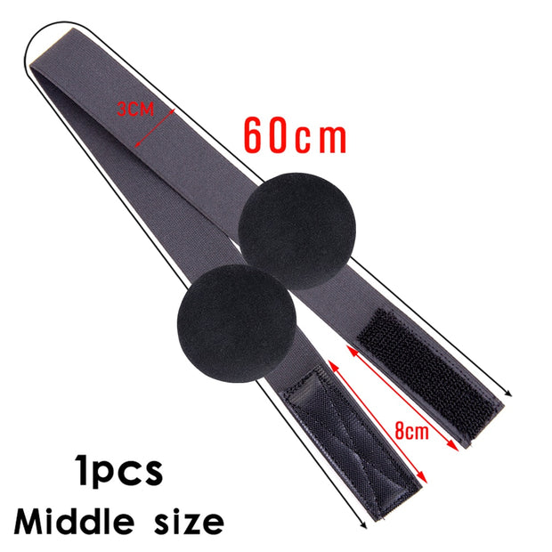 1Pc Hair Elastic Band For Wigs With Magic Tape Headband Edge