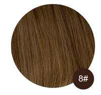 Thumbnail for Women Toupee Silk Base Topper Clip In Real Human Hair Wigs Hairpiece With Bangs Straight Hair Toppers