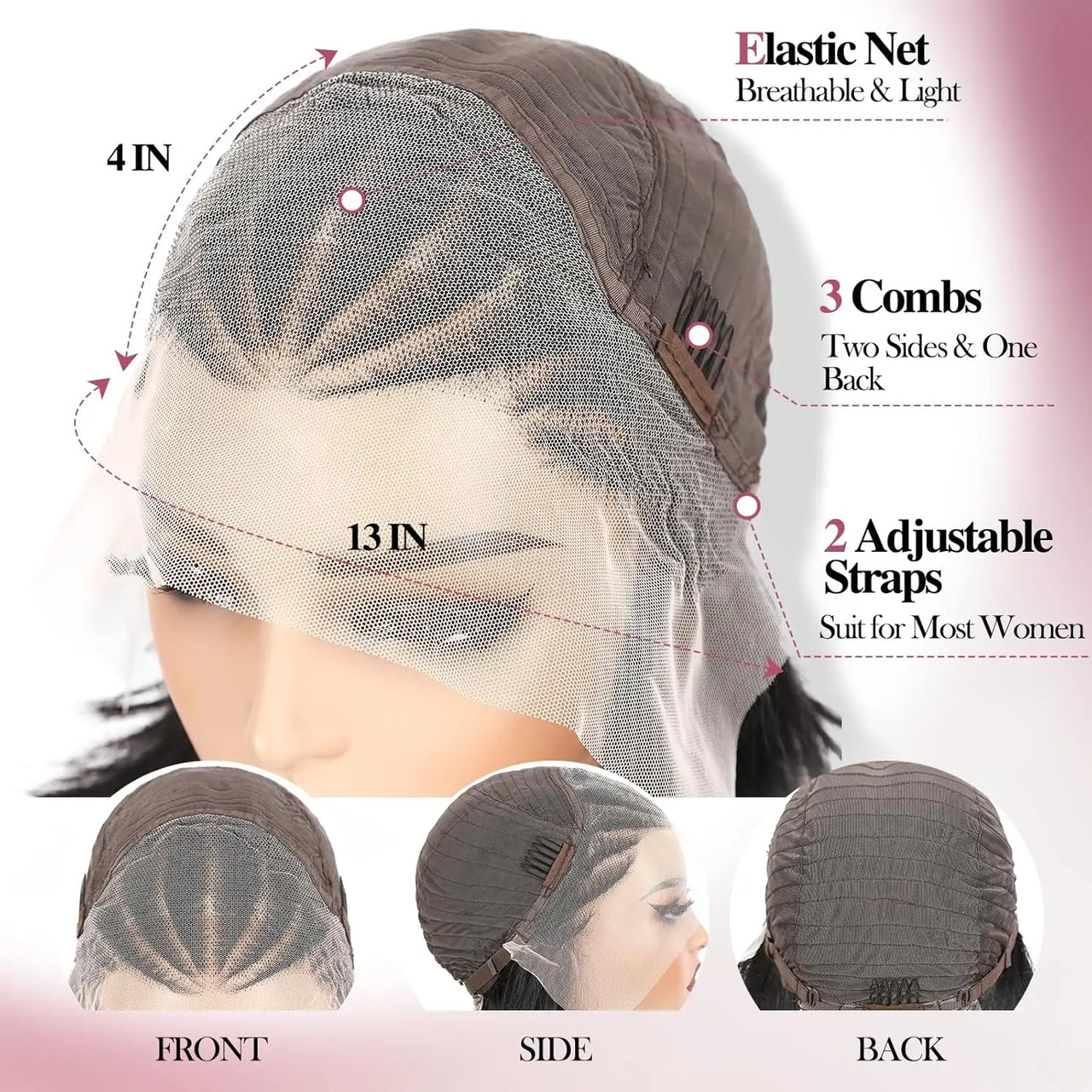 Curly Wigs Braided Wigs HD Transparent Lace Front Human Bob Hair Wigs Glueless Wigs Human Hair