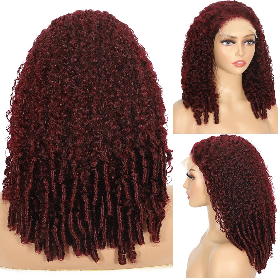 250% Density Burmese Curly Human Hair Wig With Spiral End 5X5 HD Lace Closure Wigs Pre Plucked with Baby Hair
