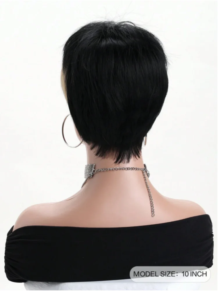 Glueless Human Hair Wigs Machine Made