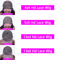 Thumbnail for Highlight Wig Straight Lace Front Human Hair Wigs Honey Blonde