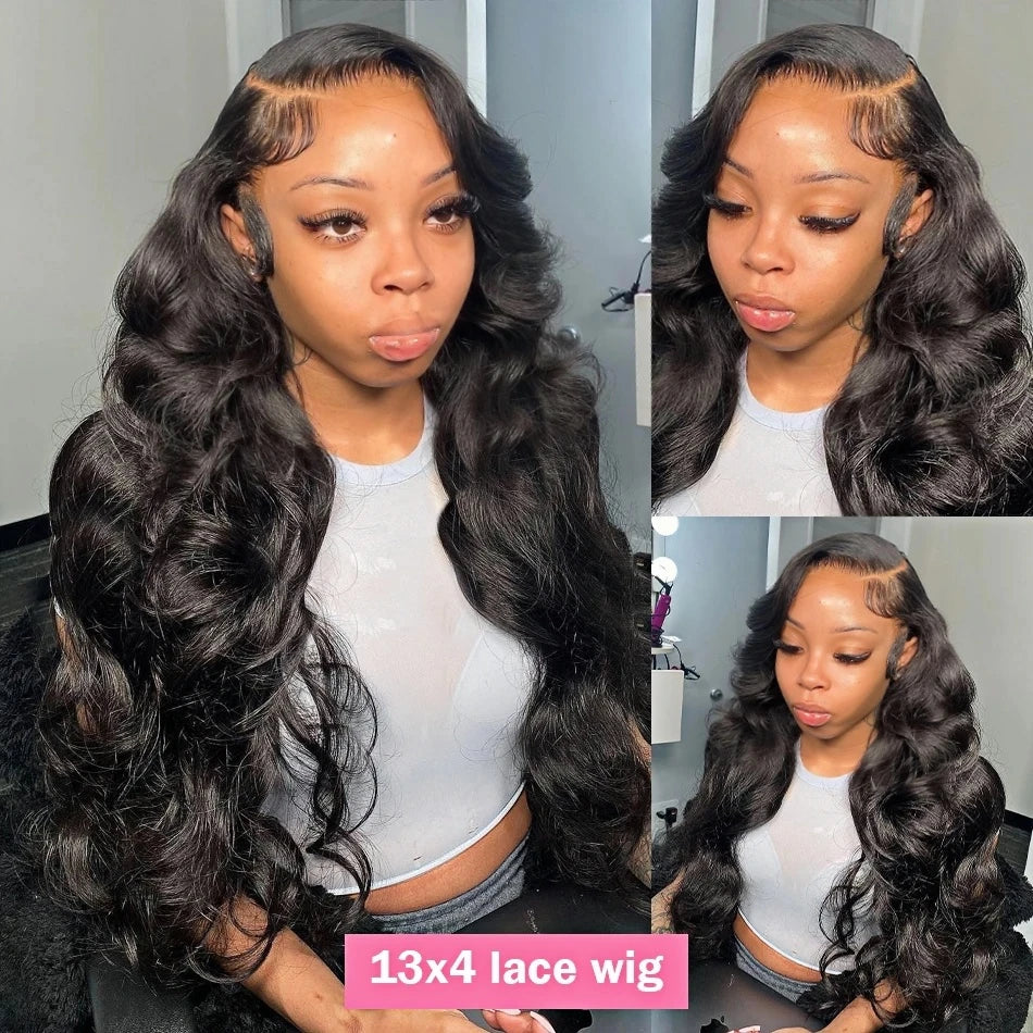 Hd Lace Frontal Wig Human Hair Preplucked Body Wave Human Hair Wigs