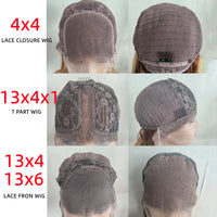 Thumbnail for Blue With Black Highlight Lace Frontal Body Wave Wig