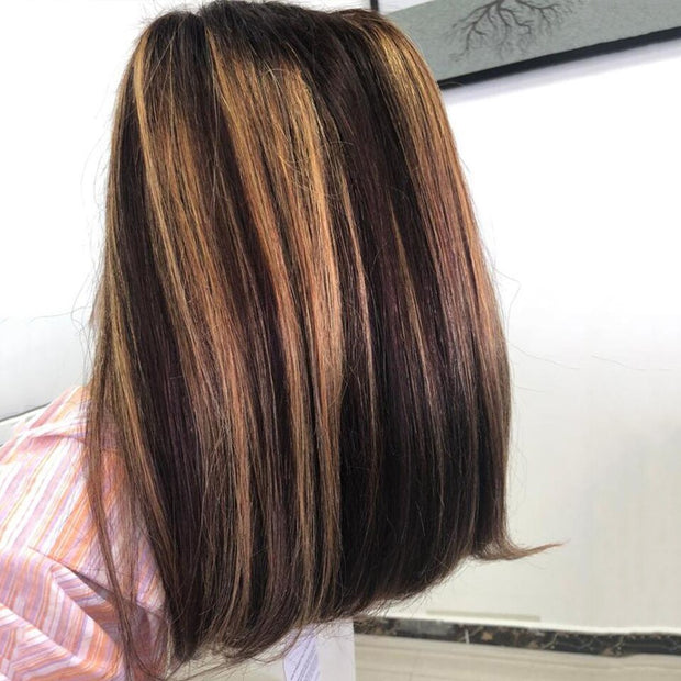 T Part Ombre Bob Wig