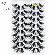 8 Pairs 3D Mink False Eyelashes Natural Wispy Fluffy Dramatic Volume