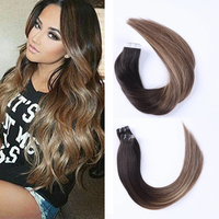 Thumbnail for Tape in Human Hair Extensions 100% Real Remy Human Hair Extensions