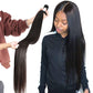 Peruvian Human Hair Weave Bundles Straight 8-40inch 100%