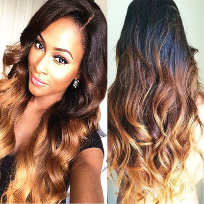 Malaysian Ombre Lace Front Wig