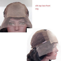 Thumbnail for Wavy Peruvian Ombre Blonde 360 Frontal Human Hair Wig With Baby Hair