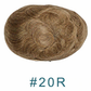High Density 0.12-0.14mm Durable Skin Natural Human Hair Toupee
