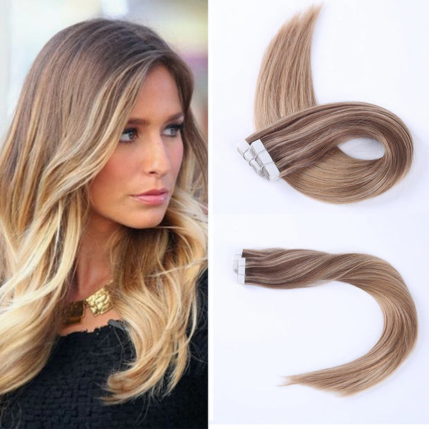 Tape in Human Hair Extensions 100% Real Remy Human Hair Extensions