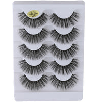 Thumbnail for 5 Pairs 3D Faux Mink Hair  Wispies Fluffies Drama