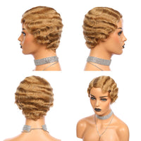Thumbnail for Pixie Cut Human Hair Short Bob Wig