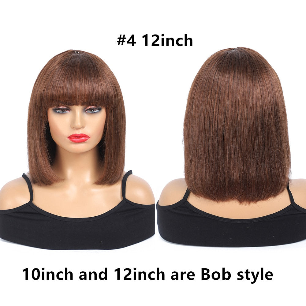 Silk Brown Remy 30inch Wig