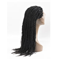 Thumbnail for Lace Front Afro Twist Braided Wigs