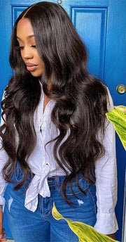 Highlight Ombre Brown Lace Frontal Wig -  Remy Peruvian