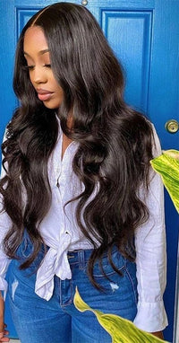 Thumbnail for Highlight Ombre Brown Lace Frontal Wig -  Remy Peruvian