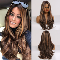 Thumbnail for Ombre Light Ash Brown Blonde Wavy