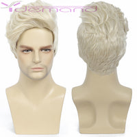 Thumbnail for Wig Short Blonde Synthetic Wave Full Wig