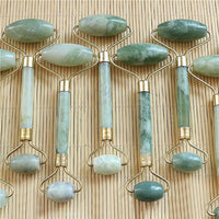 Thumbnail for Portable Facial Massage Roller Natural Jade