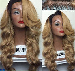 Ombre Peruvian Full Lace Wig Body Wave