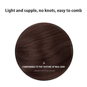 Curly Big WaveBangs Black / Brown