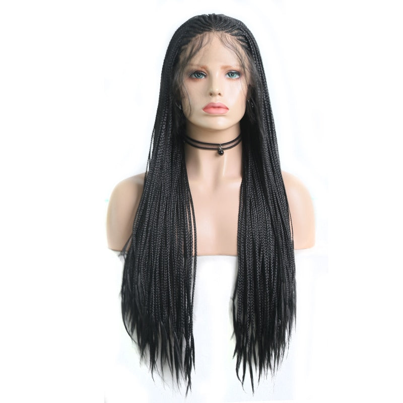 Lace Front Box Braided Wigs