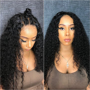 Indian Deep Curly Lace Front Wig Human Hair Wig