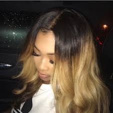 Two tone ombre wig