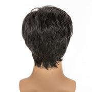 Short Men Wig Straight Toupee Wigs