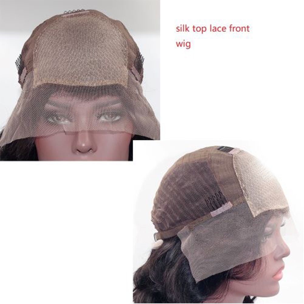 Silk Base Highlights Wave Full Lace Human Hair Wig