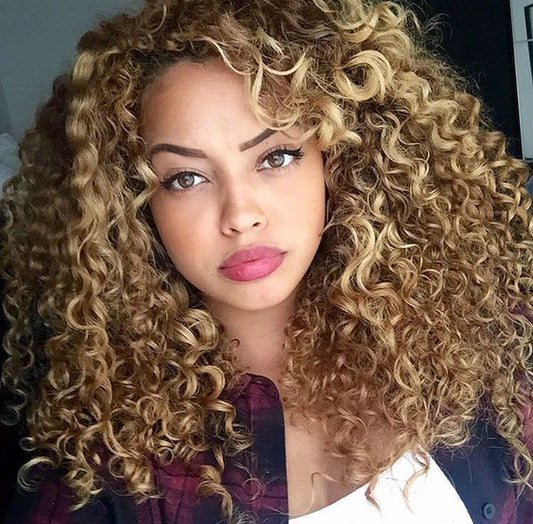 Kinky Curly Full lace Wig