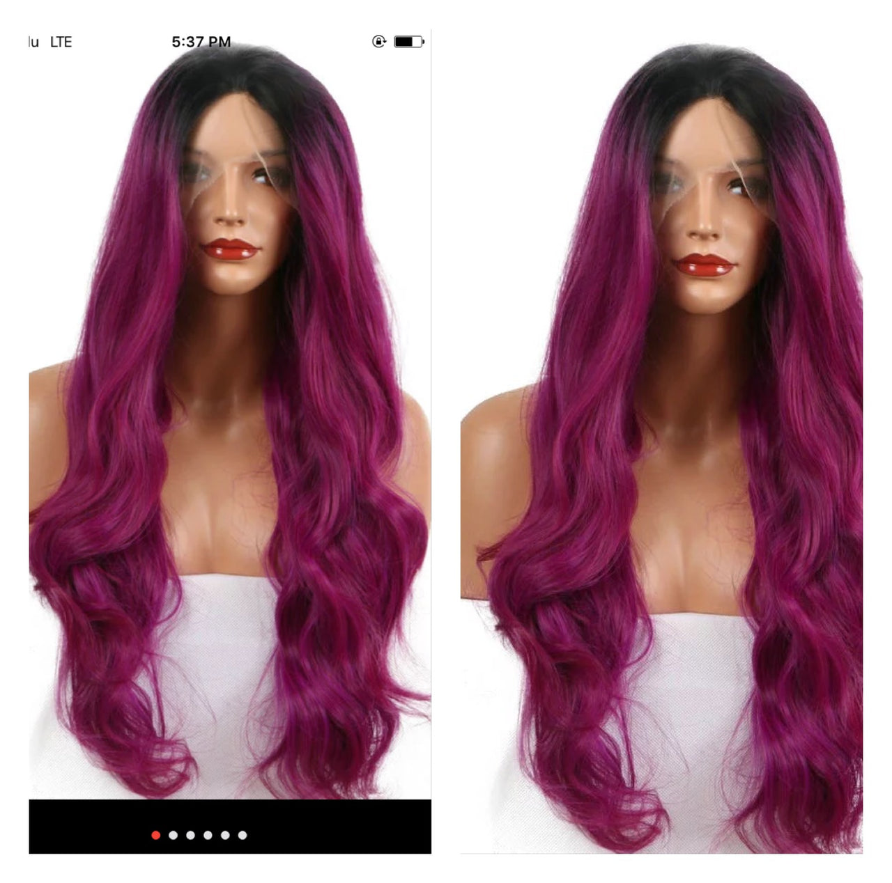 Ombre Full lace wig