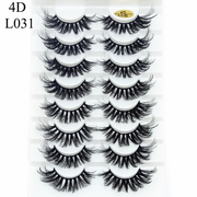 8 Pairs 3D Mink False Eyelashes Natural Wispy Fluffy Dramatic Volume