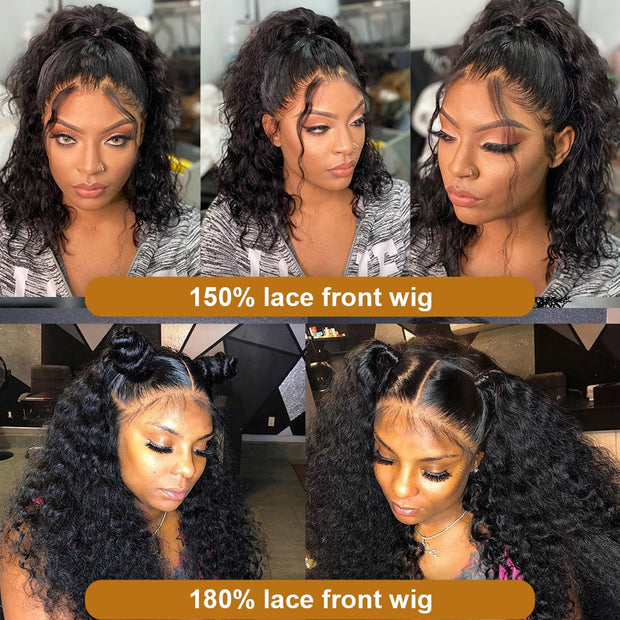 Water Wave Lace Front with Baby Hair