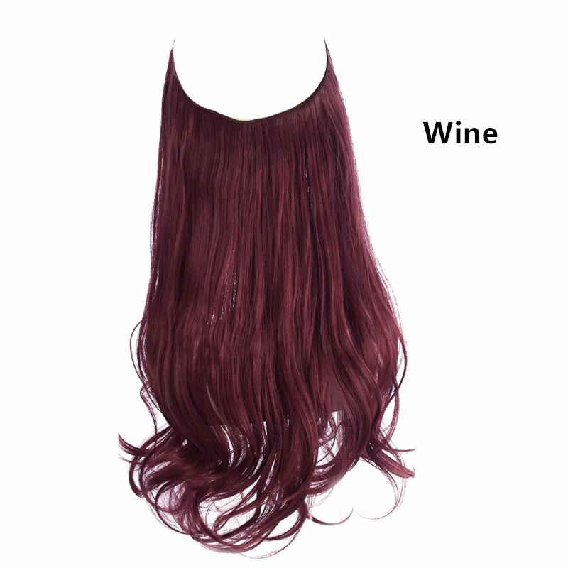 Ombre Synthetic Natural Black, Blonde, Pink