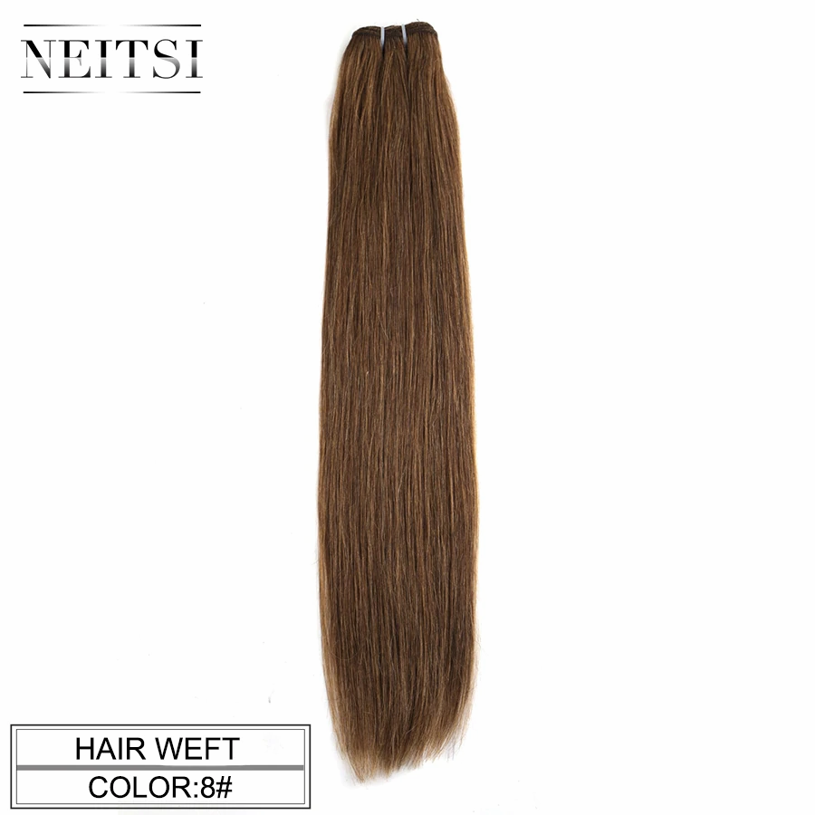 Remy Human Hair Extensions 20" 24" 100g/Pc Black Blonde Ombre Piano