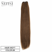 Remy Human Hair Extensions 20" 24" 100g/Pc Black Blonde Ombre Piano