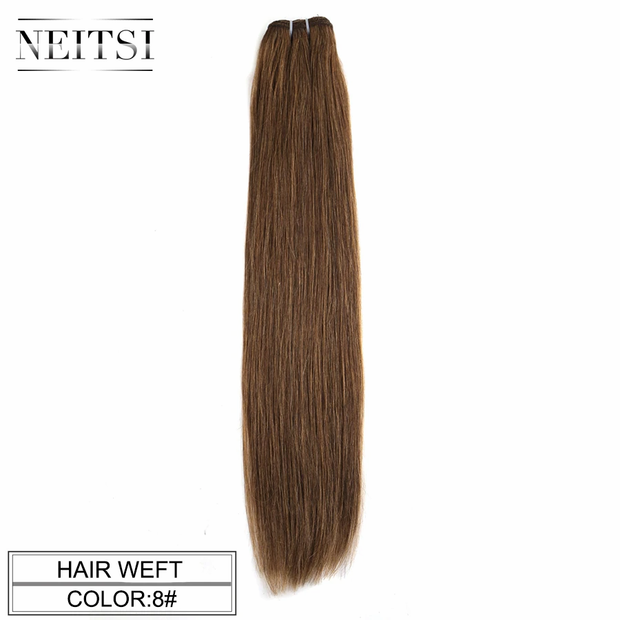 Remy Human Hair Extensions 20" 24" 100g/Pc Black Blonde Ombre Piano