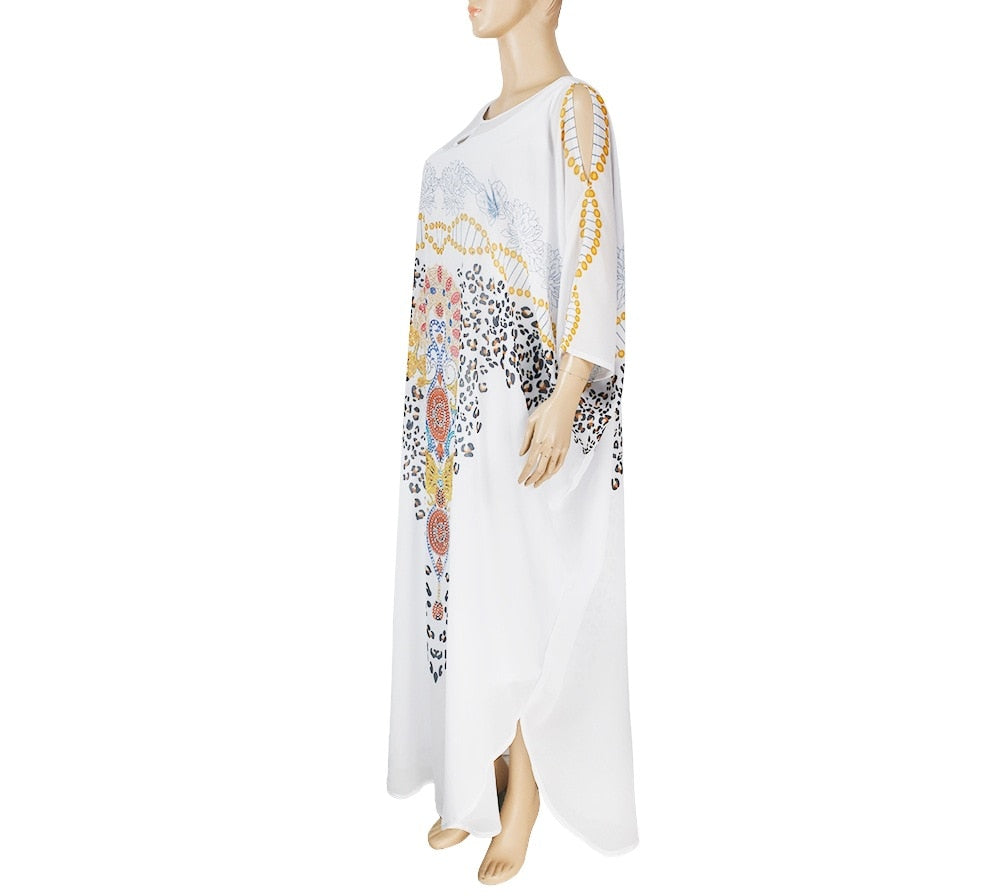 Print Traditional Maxi Dashiki African Dress
