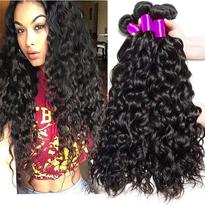 Peruvian Water Wave Bundles Deals 100% Human Hair Remy Peruvian Hair
