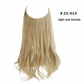 Ombre Synthetic Natural Black, Blonde, Pink