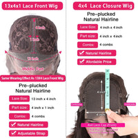 Thumbnail for Short Bob Wig Transparent Lace  Body Wave Wig