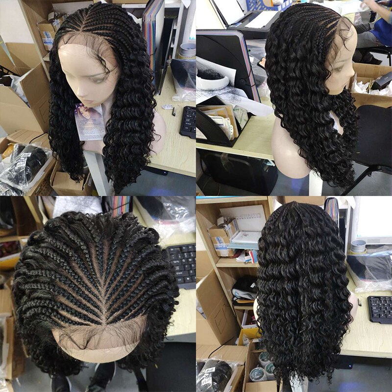 Kalyss 28 Inches Hand Braided Wigs