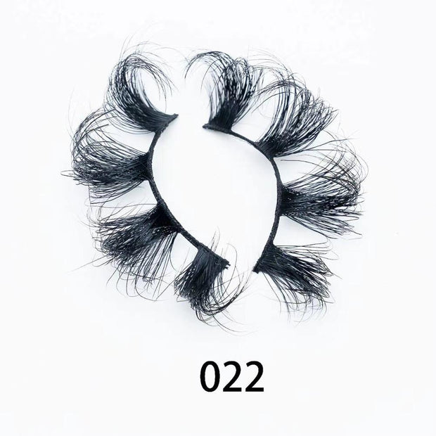 Mink Eyelashes 25mm Lashes Fluffy 3d Mink Lashes