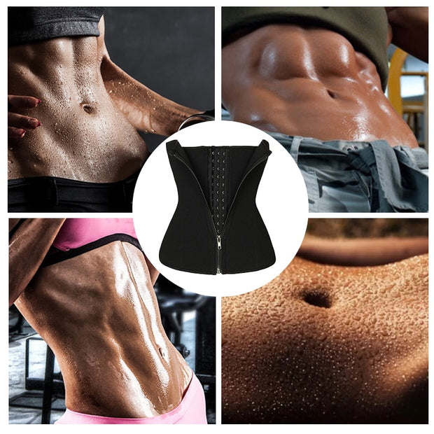 Neoprene Sweat Waist Trainer Belt Body Shaper- Abdominal Trimmer