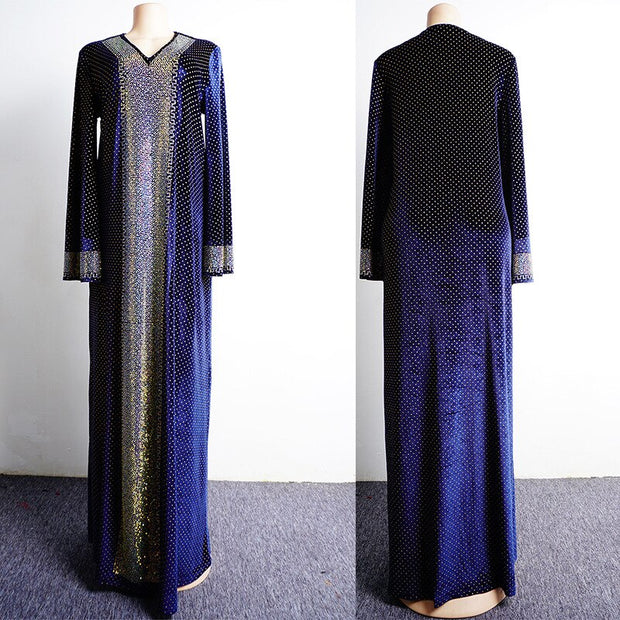 Muslim Long Maxi Dress High Quality Fashion African Dress