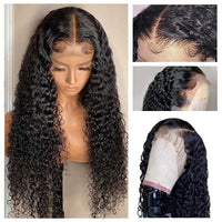 Thumbnail for Water Wave Lace Front Wigs  Pre Plucked With Baby